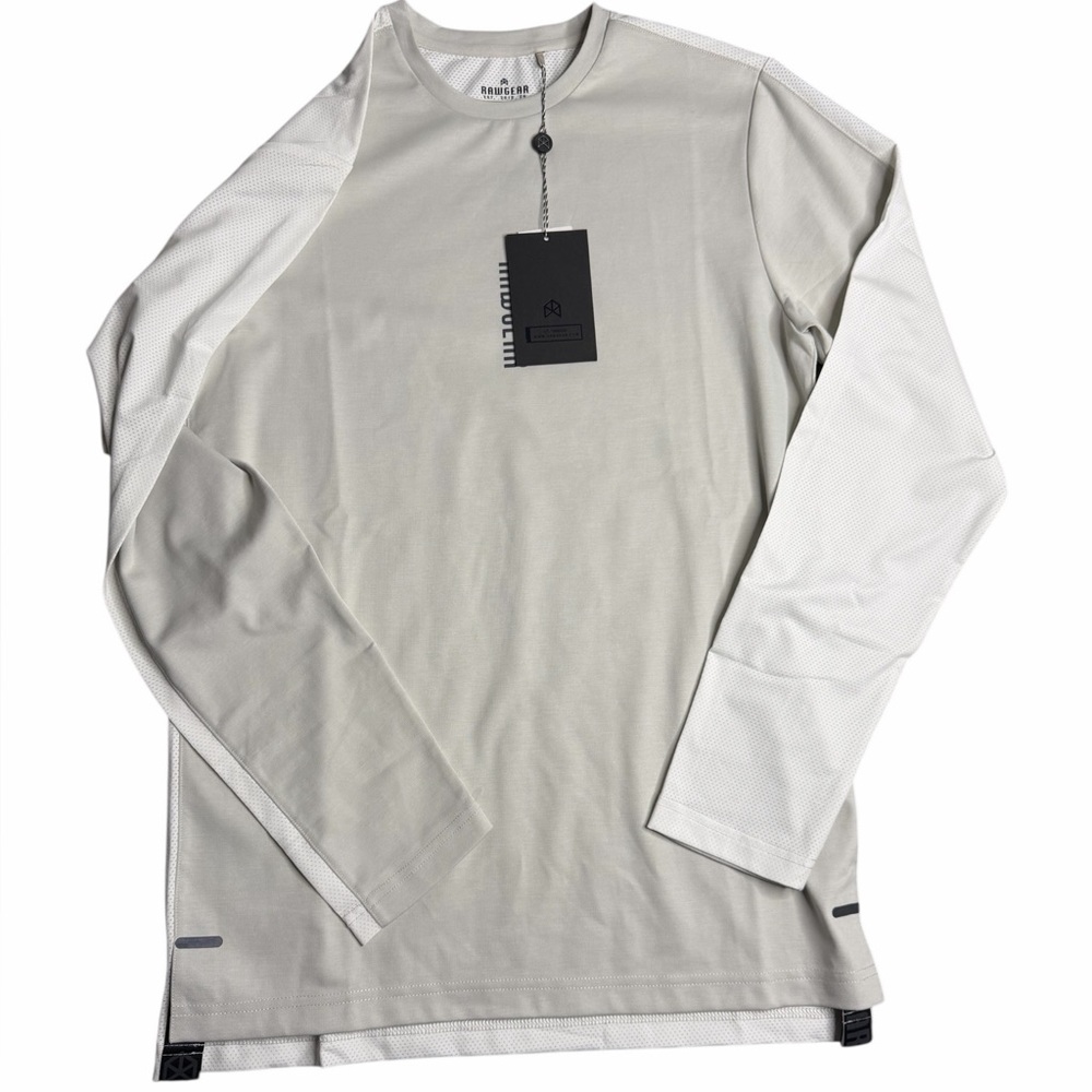 Rawgear Performance Long Sleeve Shirt Mens XS Mesh Training Athletic NWT